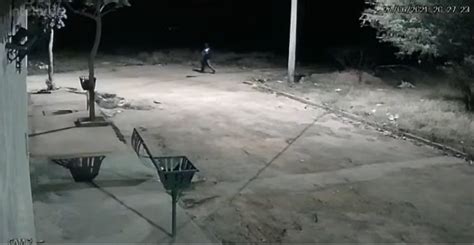 Imagens mostram Lázaro Barbosa andando em área .